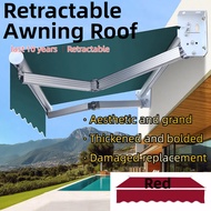 Foldable Sun shade Retractable Awning Roof Retractable Awning Roof Balcony Awning Rumah Heavy duty f