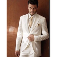 Men 3 PCS Iovry Suit Wedding Suit Groom Tuxedos Formal Suit Custom Made
