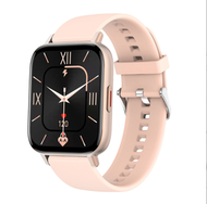 i20M藍牙通話手錶1.69屏自定義錶盤心率血壓血氧監測手環（粉色）