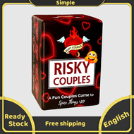 Risky Couples Card Game 150 Questions & Spicy Dare Anniversary & Valentines Gifts