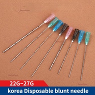 COD  22G50mm 23G50mm 23G70mm 25G50mm 27G50mm  Korea Cannula blunt needle