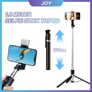 Selfie stick 3 in 1 tripod selfie stick travel selfie stick tripod 360°rotating selfie stick