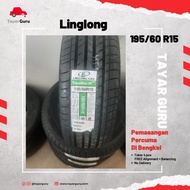 Linglong 195/60R15 Tayar Baru (Installation) Ling Long 195 60 15 New Tyre Tire TayarGuru Pasang Kereta Wheel Rim Car