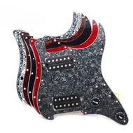 Multi Colour HH Guitar Pickguard Electric Guitar Pickguard and Black Two Humbucker Loaded Prewired S