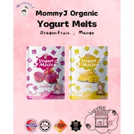 MommyJ Snek Yogurt Buah Naga / Buah Mangga 7bulan+ | Yogurt Melts DragonFruit / Mango 7m+ (20g)