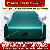 IM Motors Thick Car Cover, Sunscreen and Rainproof Oxford Car Cover Suitable for IM5 IM6 L7 LS7