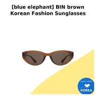[blue elephant] BIN brown Korean Fashion Sunglasses / Korean Fashion Sunglasses / Cat-Eye Frame by N