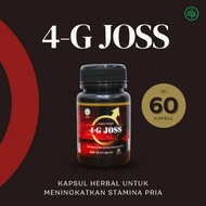 4-G Joss Original - 4G JOSS Herbal Multivitamin pria Tingkatkan Stamina