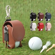 Outdoor Golf Ball Bag Hanging Waist Golf Practice Bag Mini Golf Storage Bag Waist Bag