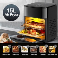 หม้อทอดไร้มัน2024 หม้อทอดไร้น้ำมัน การควบคุมอุณหภูมิ Air Fryer oven หม้อทอดไฟฟ้า หม้อทอด หม้อทอดไร้น้ำมัน ควบคุมการสัมผัส ไร้น้ำมัน ความจุขนาดใหญ่ หม้ออบไร้น้ำมัน 15ลิตร รับประกัน 1 ป(ของเเท้ 100%)