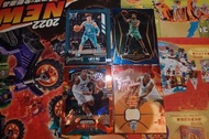 LaMelo Ball RC + Miles Bridges PRIZM Cracked Ice Holo + Jamal Mashburn JERSEY + Caleb Martin RC Lot 