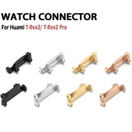 2PCS Watch Band Strap Metal Adapter Connector for Huami Amazfit T-Rex 2 / T-Rex2 Pro Stainless Steel Connector Parts