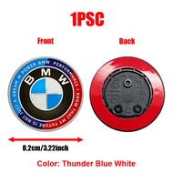BMW | 82mm 2/3 Holes Car Front Hood Logo Badge Bonnet Emblem for BMW F20 F21 E87 F30 F31 F34 E46 E90