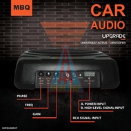 🚚♘❖Car Speaker MBQ Underseat Active Subwoofer Built-In Amplifier Audio Kit 6x9" 2" Full Range Tweeter Microfiber Towel