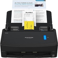 Fujitsu ScanSnap iX1400 Simple One-touch Button Document Scanner for Mac or PC, Black