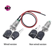 G&Y 1PCS 12mm Zinc Alloy Electronic Key Switch With 2 Keys ON OFF Phone Lo Security Power Button Tub