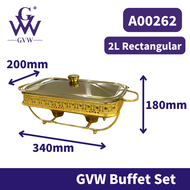 GVW Buffet Tray Set Tray Makanan Bekas Catering Set Buffet Container Tray Buffet Kenduri Kitchen