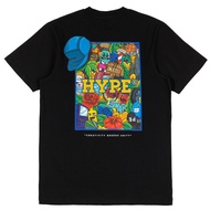 Ready Stock Hype T Shirt Original Baju T Shirt Unisex Men and Women Short Sleeve Cotton Round Tshirt