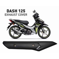 HONDA DASH125 FI DASH 125 NEW FUEL INJECTION MUFFLER PROTECTOR EXHAUST COVER BIG M.PROTECTOR (PLASTI