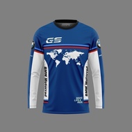 2026 Bmw fashion Gs One World T-shirt (microfiber T-shirt) Outdoor T-shirt Car Racing Automotive T-s