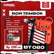 Bor Listrik 13mm Tembok Hammer Drill BT 080 OSSEL Mesin Bor Tembok OSSEL Mesin Bor Tangan Listrik Mesin Bor Listrik Mesin Bor Model Maktec  Bor Listrik