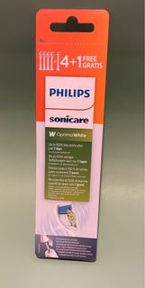 飛利浦電動牙刷刷頭  Philips Sonicare W2 Optimal White HX6065 （一盒五個裝）
