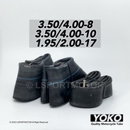 YOKAHOMA TUBE INNER TYRE TUBE MOTORCYCLE (3.50/4.00-8) (3.50/4.00-10) (1.95-2.00-17)