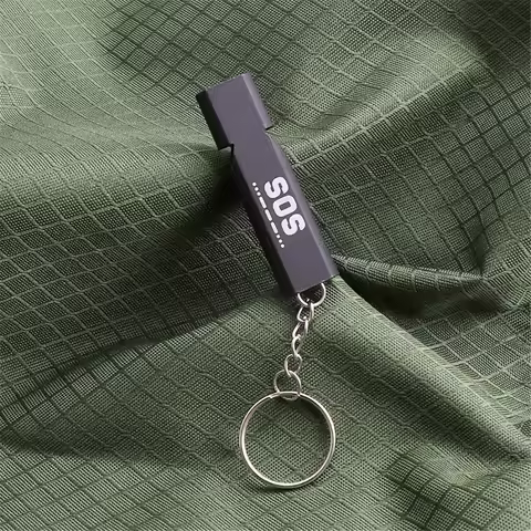 1/2pcs Outdoor Camping Survival Whistle Frequency Whistle Multifunctional Portable EDC Tool SOS Eart
