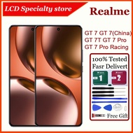 Original AMOLED For Realme GT 7 GT 7(China) GT 7T GT 7 Pro GT 7 Pro Racing LCD Display Touch Screen 