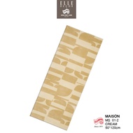 EXPRESS CARPET x ELLE DECOR พรมปูพื้นดีไซน์ Monogram (โมโนแกรม) Size 50x120 cm.