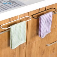 SEA_Iron Towel Rack Kitchen Cupboard Hanging Cloth Organizer Sponge Holder Hanger