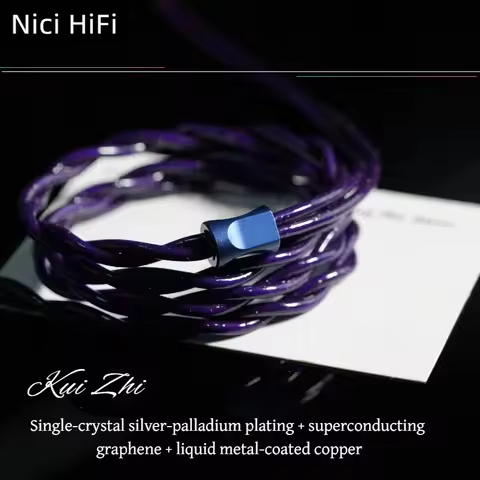 Nici HiFi-39 In-Ear Headphone Upgrade Cable 0.78 2pin/mmcx/ie900/HD800 to 4.4mm/4pin XLR for Delci E