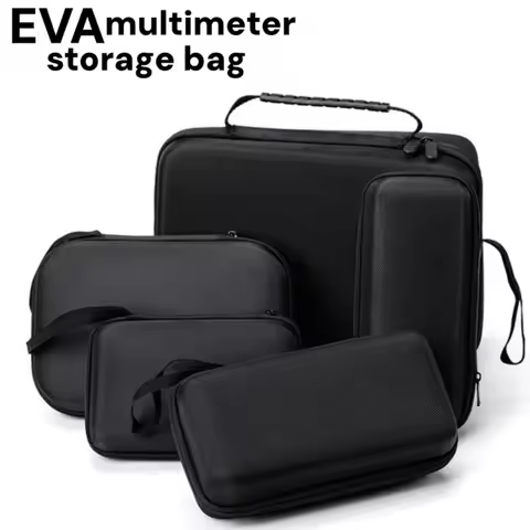 Portable Multimeter Tool Box Shockproof Hard Shell EVA Multimeter Case for Fluke 101/115/116/117/113