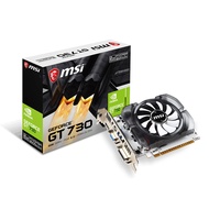 MSI GEFORCE GT 730 N730-2GD3V3 2GB DDR3 128-BIT DX12 700SP SINGLE FAN GPU