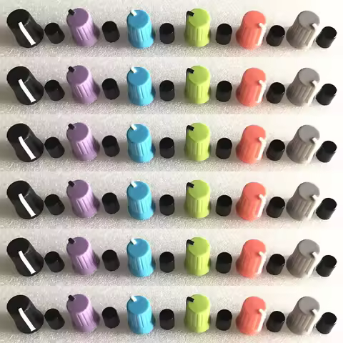 36pcs Rotary Knob NI For Traktor Kontrol Z1 Z2 S2 S4 S5 S8 DJ Controller Mixer colorful item you can