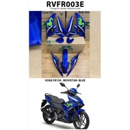 Cover Set Rapido VOGE FR150 MOVISTAR BLUE Accessories Motor Coverset BODY COVER VOGE150 FR 150