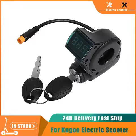 Power Key Lock with Keys Electric Scooter Ignition Lock Starter Switch Lock For Kukirin G2 Pro Elect