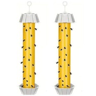 2支裝滅蚊蠅棒，適用於室內外懸掛式滅蚊蠅棒，果蠅棒捕捉器，家用滅蠅棒捕捉器