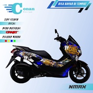 stiker motor variasi  nmax Aksesoris nmax  Stiker  Decal NMAX PUBG aksesoris nmax lengkap 2021