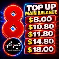 Eight Telecom Top Up Main Balance  [$8/$10.80/$11.80/$14.80/$18]