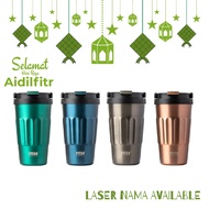 【SEP PROMO】  Tyeso Coffee Cup 400ml 500ml Letak Nama Coffee Cup Office Coffee Mug Thermos Mug Cawan 