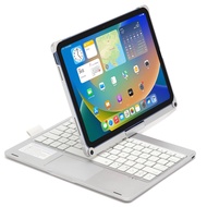 MD Touchpad Keyboard Case for mini 7th 6th 2024 iPad 10.9" 10th Generation ipad air 4th or 5th 6thre