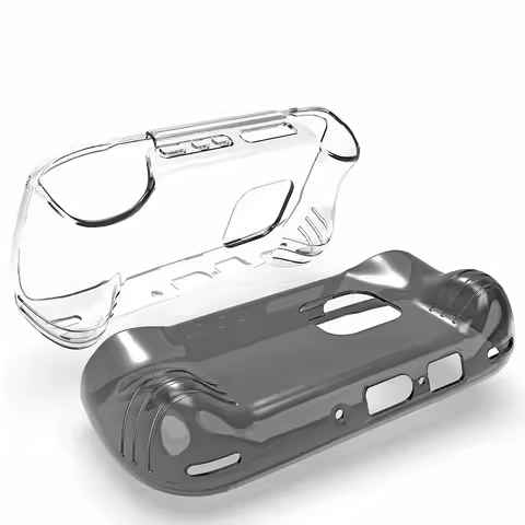 Transparent Handheld Game Console Case TPU Shockproof Protective Cover Ergonomic Anti Slip Host Shel