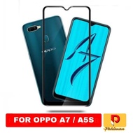 LAYAR Tempered Oppo A7 / A5s Screen Protector Full Screen