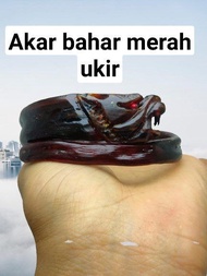 akar bahar merah ukir