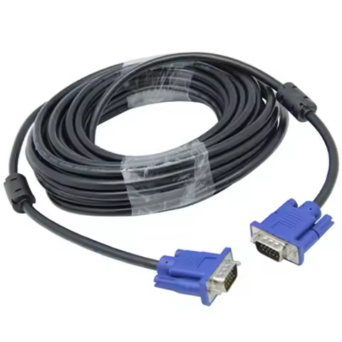 1.5m 1.8m 3m 5m 10m 15m VGA Cable for Computer Monitor TV LCD Monitor Projector HD Cable Shielded VG