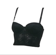 Brand New Easecox Protection Undergarment FA303 Black Bra Blood Circulation Bra Top Cotton Pads Spec