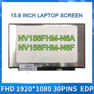 15.6'' IPS Laptop LCD Screen NV156FHM-N6A NV156FHM-N6F For DELL Inspiron 3501 3505 3510 3520 3530 Ma