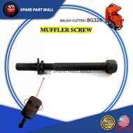 BRUSH CUTTER (BG328): MUFFLER SCREW EXHAUST/ SKREW EXOS/ EKZOS MESIN RUMPUT T328 FR3000 FR3001 SPARE PART REPLACE