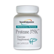 Transformation Enzymes Protease 375K Enzyme Blend, 60 Capsules - #1 Practitioner Recommended, High-P